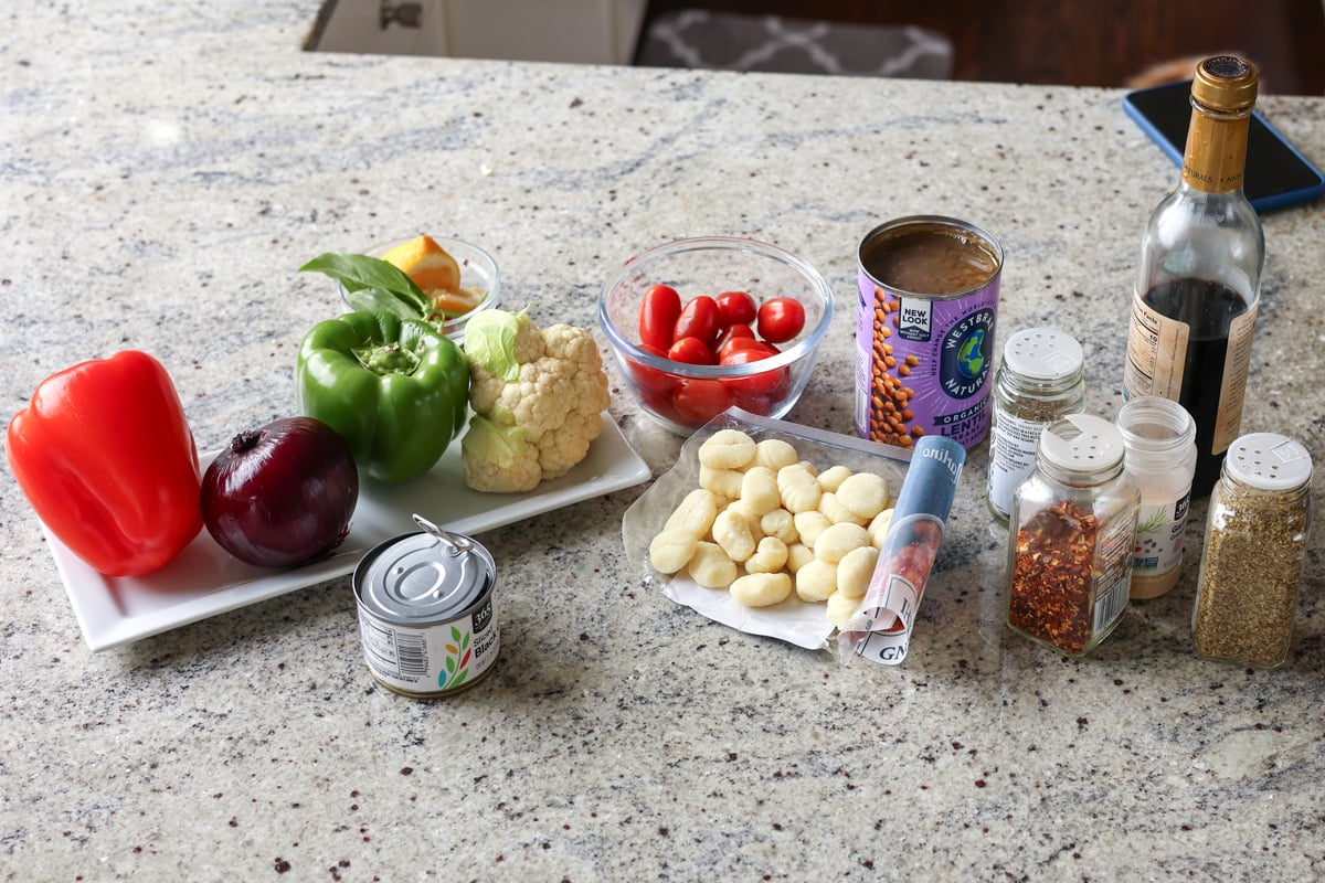 sheet pan gnocchi ingredients