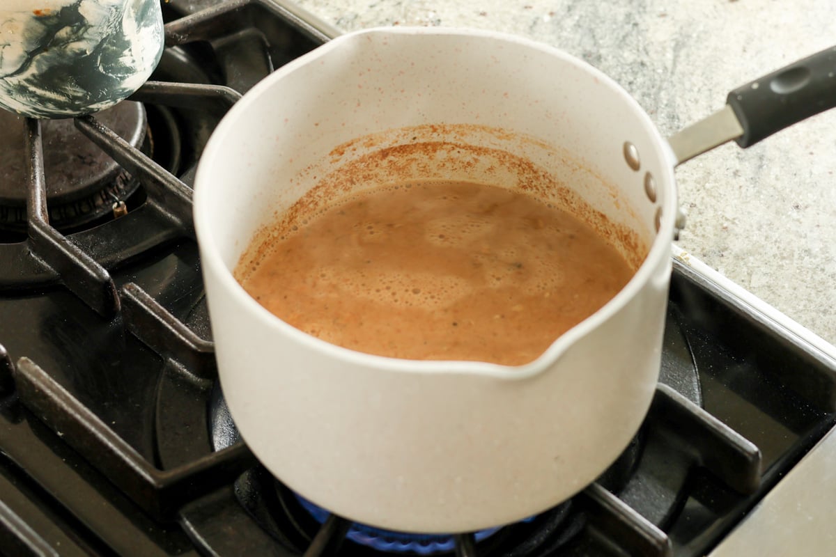boiling the chai