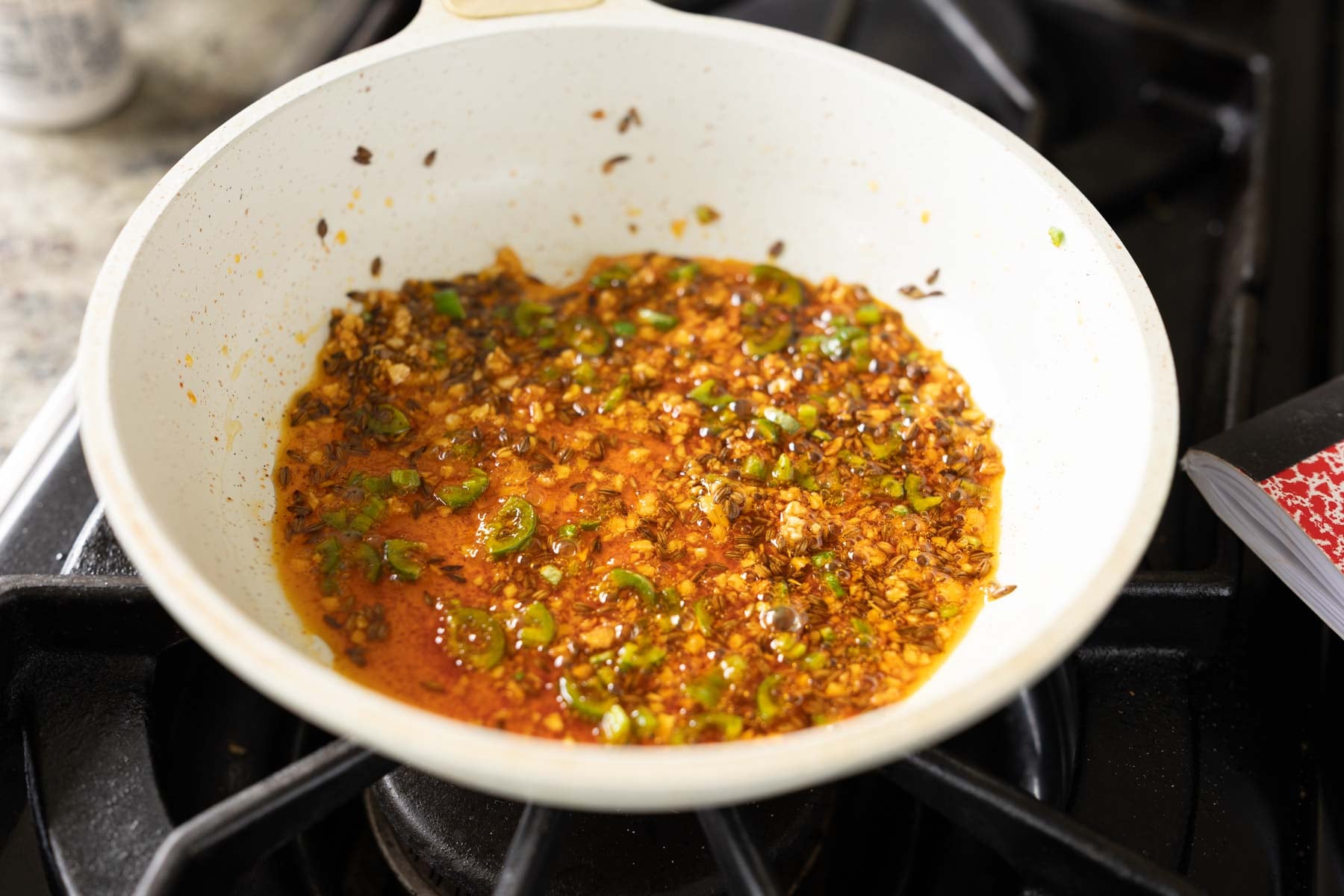 tadka after cooking
